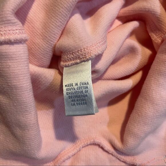 Ralph‎ Lauren Pastel Pink Knit Snap Bottom One Piece Bodysuit - Picture 5 of 7